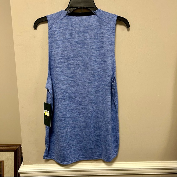 Unipro Sz S Heather Blue Tank Top Moisture Wicking NWT - Picture 5 of 9